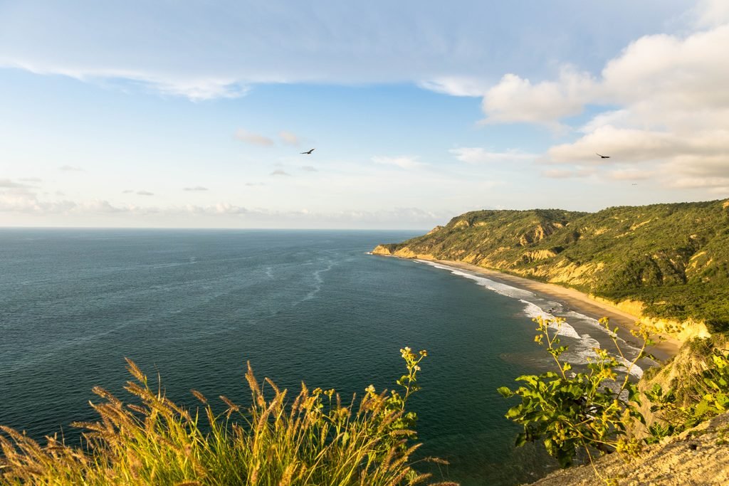 View of one of Manta beaches
