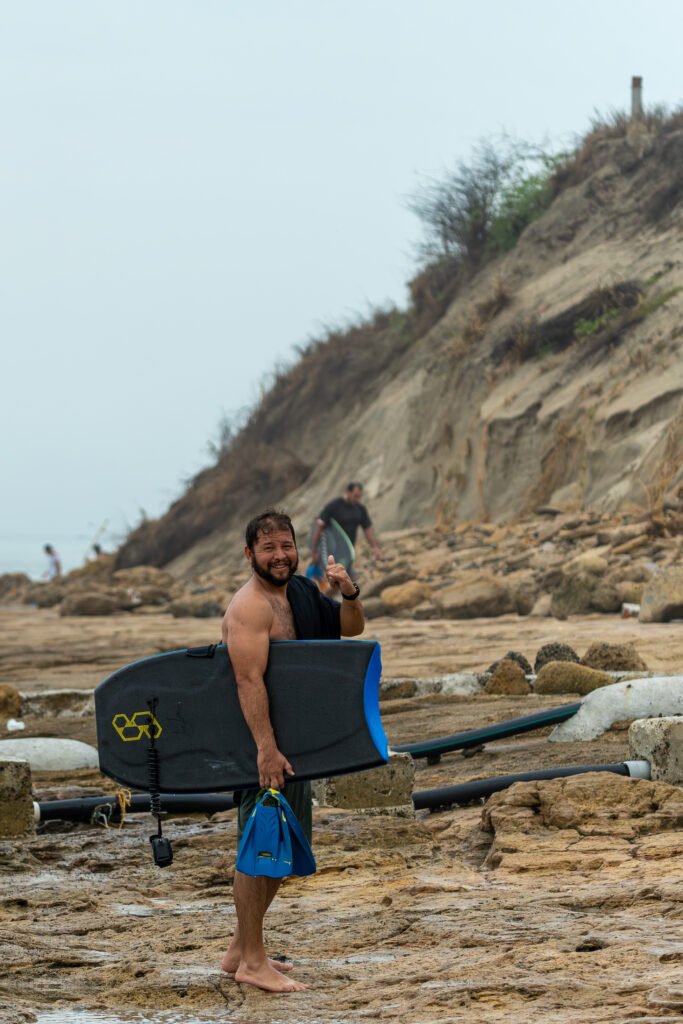 Jose after a surf session