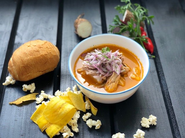 Encebollado soup